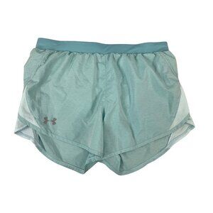 Under Armour Women's Aqua Blue Running Shorts